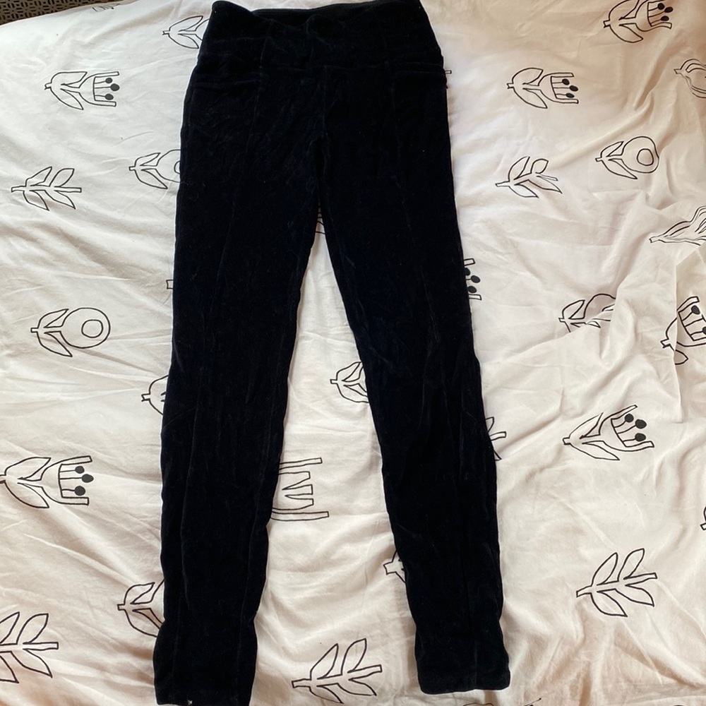 Athleta velvet jeggings - Picture 2 of 8